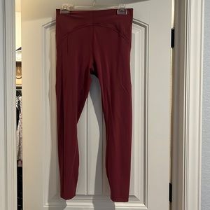 Like new instill leggings cayenne size 8